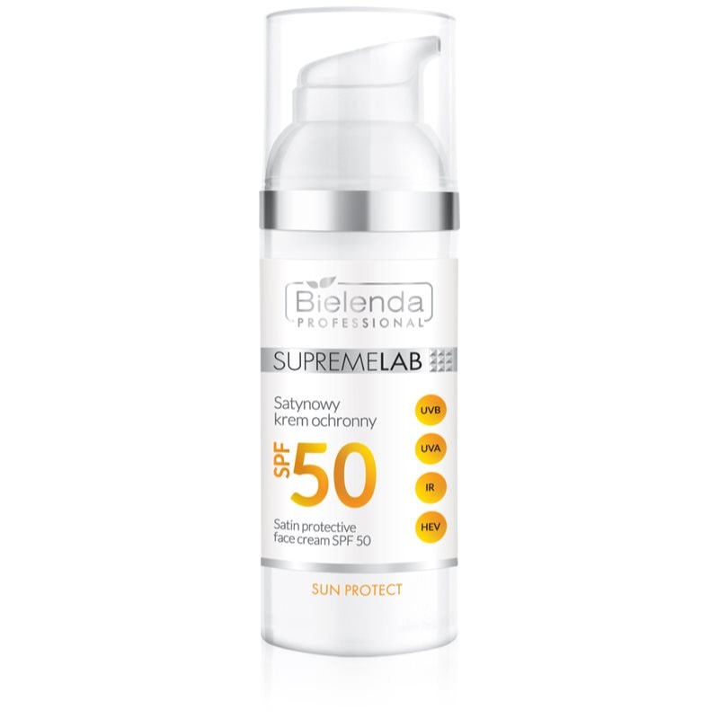 Bielenda Professional Supremelab Sun Protect защитен крем за лице SPF 50 - Грижа за лице - Сравни цени от 1 магазин с безплатна доставка