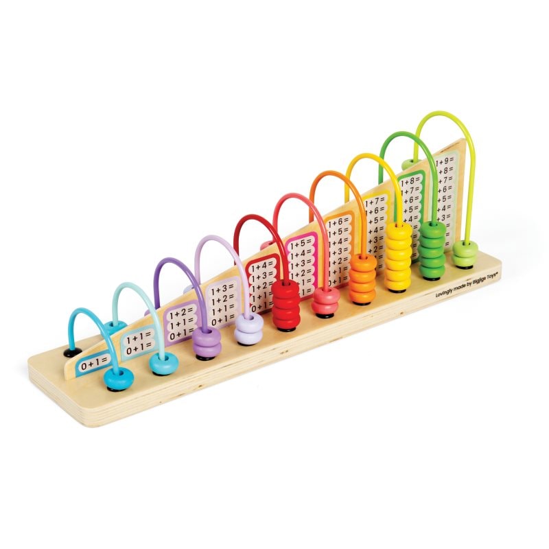 Bigjigs Toys Rainbow Abacus сметало 3y+ - За деца - Сравни цени от 1 магазин с безплатна доставка