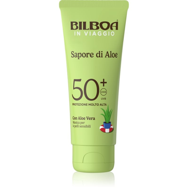 Bilboa Sapore di Aloe Travel слънцезащитен крем с алое вера SPF 50+