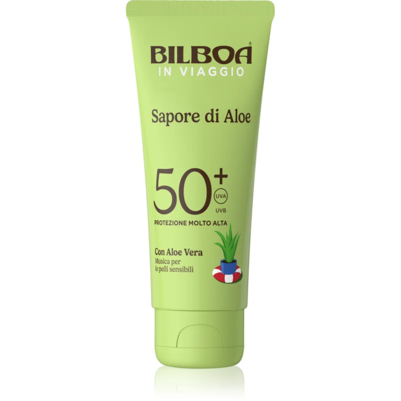 Bilboa Sapore di Aloe Travel слънцезащитен крем с алое вера SPF 50+ - Грижа за тяло - Сравни цени от 1 магазин с безплатна доставка