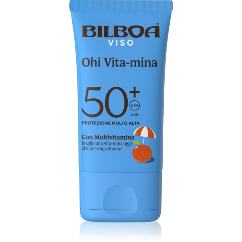 Bilboa Bilboa Ohi Vitamina Viso слънцезащитен крем с витамини SPF 50+ - Унисекс парфюм 40мл - Сравни цени от 1 магазин с безплатна доставка