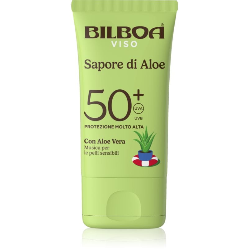 Bilboa Sapore di Aloe Viso слънцезащитен крем с алое вера SPF 50+