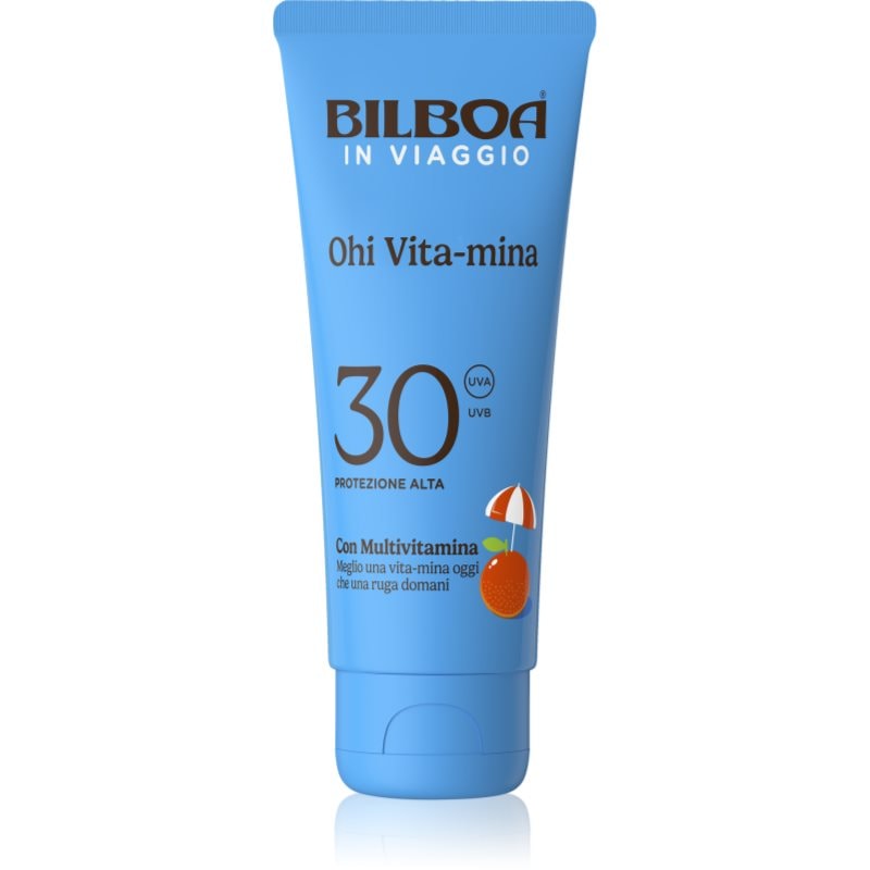 Bilboa Bilboa Ohi Vitamina Travel слънцезащитен крем с витамини SPF 30 - Унисекс парфюм 75мл - Сравни цени от 1 магазин с безплатна доставка
