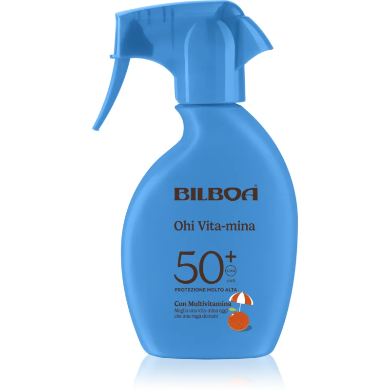 Bilboa Ohi Vitamina Trigger слънцезащитен спрей с витамини SPF 50+ - Грижа за тяло - Сравни цени от 1 магазин с безплатна доставка