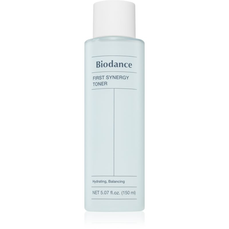 Biodance First Synergy Toner хидратиращ тоник, изравняващ pH на кожата - Грижа за лице - Сравни цени от 1 магазин с безплатна доставка