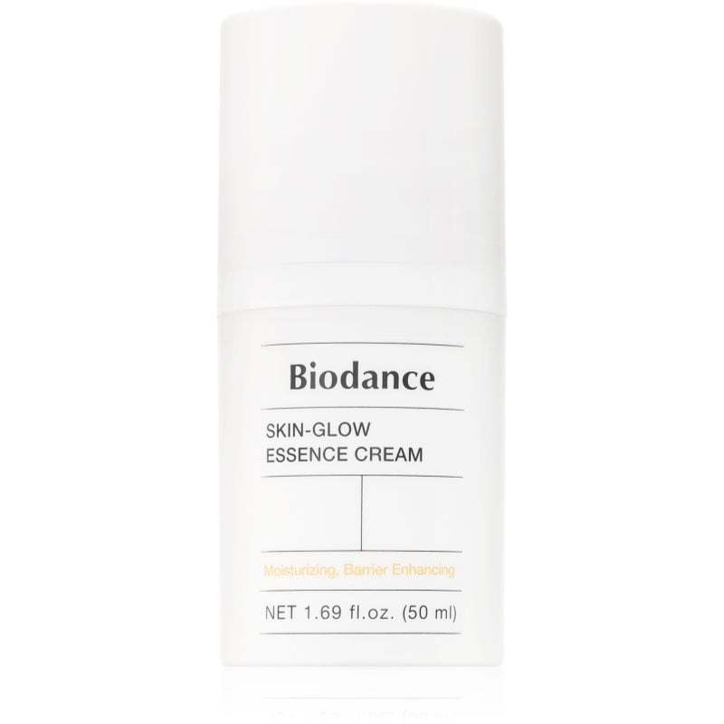 Biodance Skin Glow Essence Cream хидратиращ крем за лице за озаряване на лицето