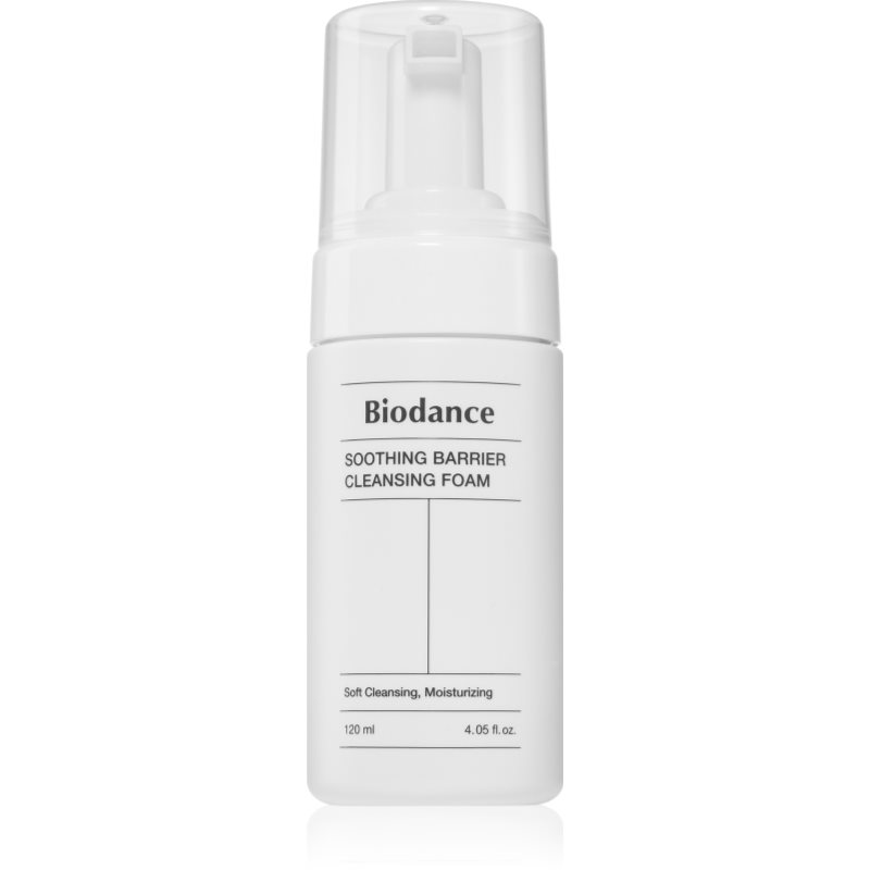 Biodance Biodance Soothing Barrier Cleansing Foam почистваща пяна за лице с успокояващ ефект - Унисекс парфюм 120мл - Сравни цени от 1 магазин с безплатна доставка