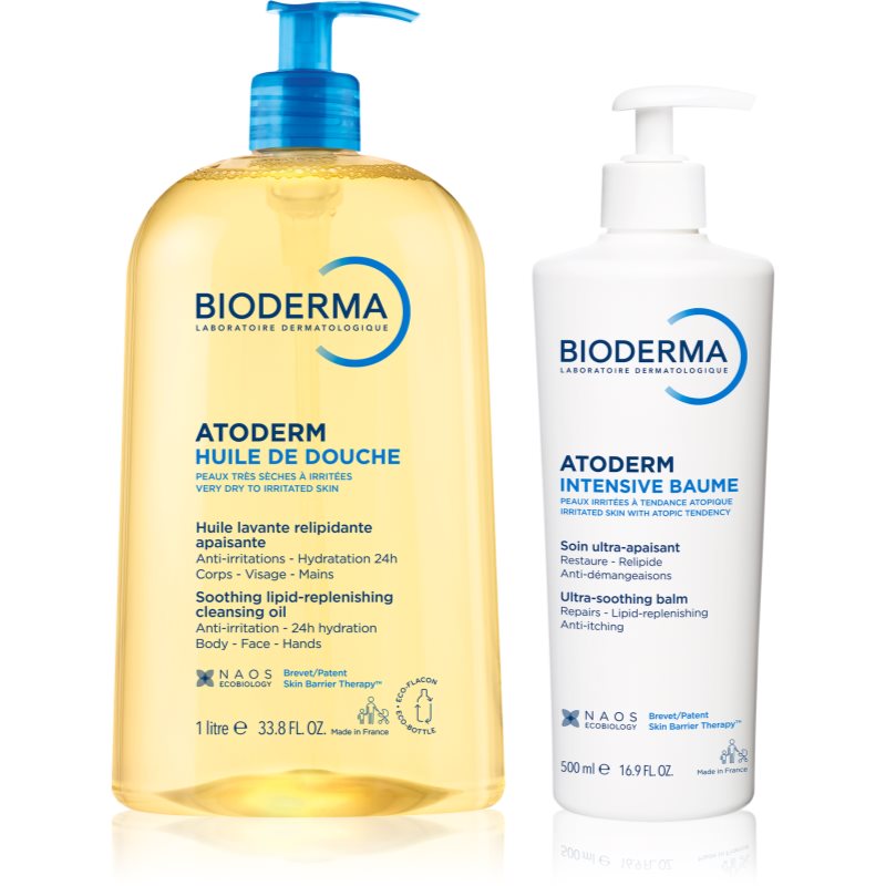 Bioderma Atoderm Dry Skin комплект за чувствителна кожа - Комплект - Сравни цени от 1 магазин с безплатна доставка