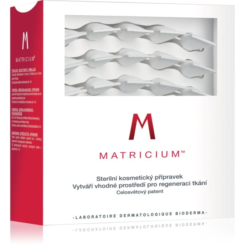 Bioderma Matricium концентрат за проблемна кожа за регенерация и възстановяване на кожата 30x - Грижа за лице - Сравни цени от 1 магазин с безплатна доставка