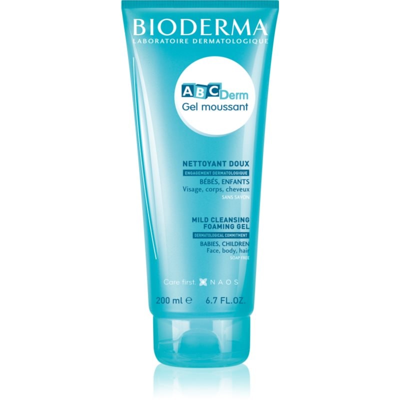 Bioderma ABC Derm Mild Cleansing Foaming Gel душ гел за деца - Грижа за тяло - Сравни цени от 1 магазин с безплатна доставка
