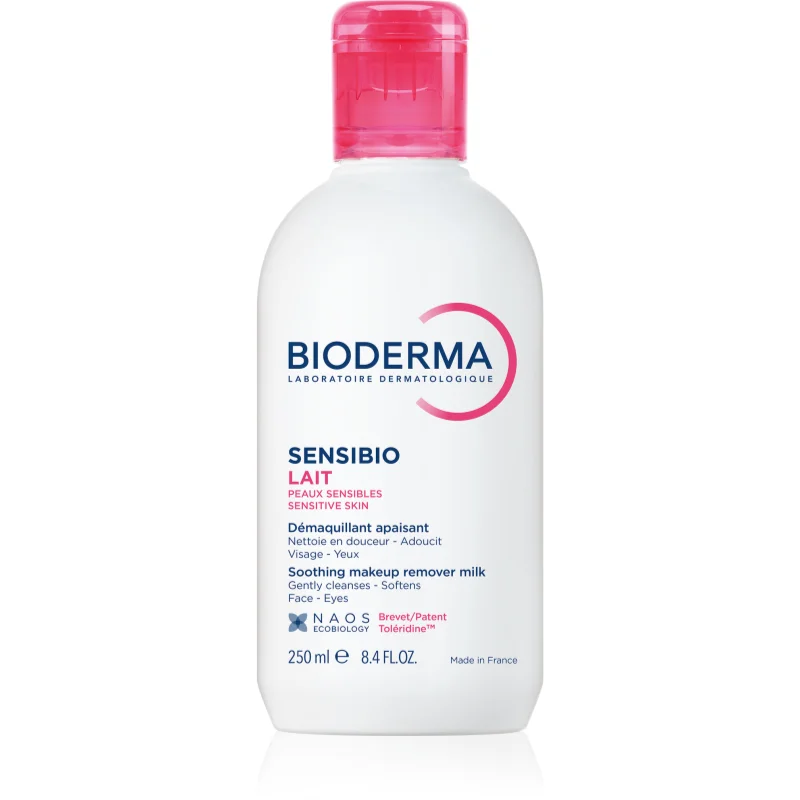 Bioderma Sensibio Lait почистващо мляко за чувствителна кожа на лицето