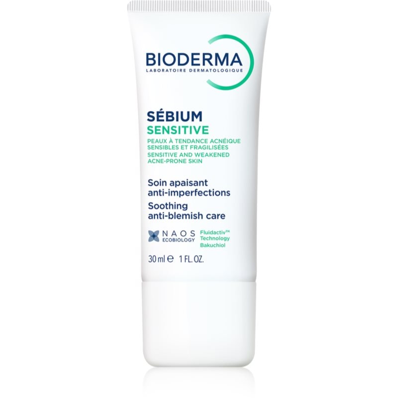 Bioderma Sébium Sensitive интензивен хидратиращ и успокояващ крем за кожа, която е суха и раздразнена от медикаментозно лечение на акне - Грижа за лице - Сравни цени от 1 магазин с безплатна доставка
