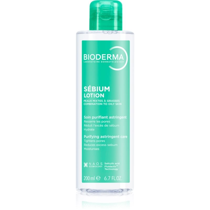 Bioderma Sébium Lotion вода за лице за възвръщане на баланс на смесена и мазна кожа