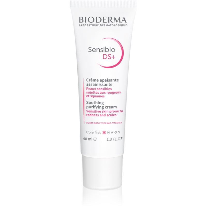 Bioderma Bioderma Sensibio DS+ Cream успокояващ крем за чувствителна кожа на лицето - Унисекс парфюм 40мл - Сравни цени от 1 магазин с безплатна доставка