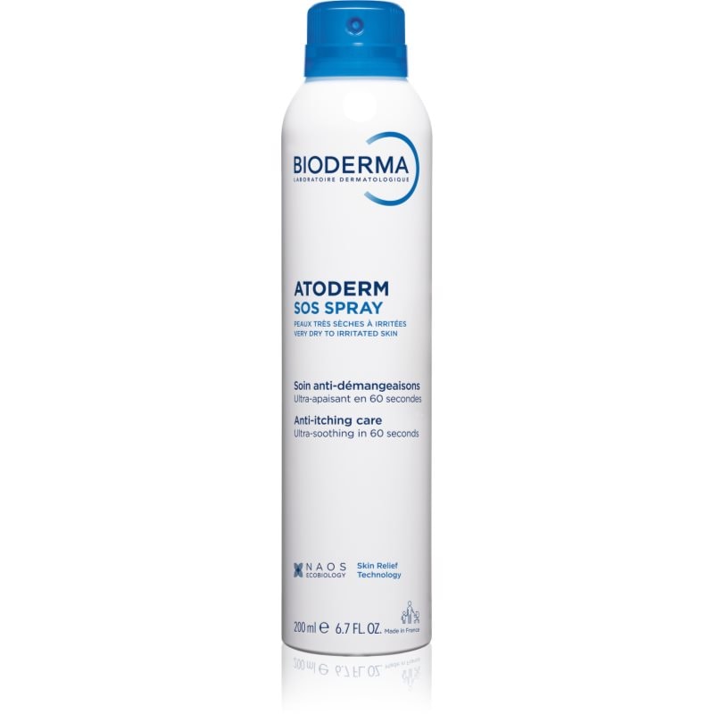 Bioderma Atoderm SOS Spray SOS спрей за мигновено успокояване на сърбеж - Грижа за тяло - Сравни цени от 1 магазин с безплатна доставка