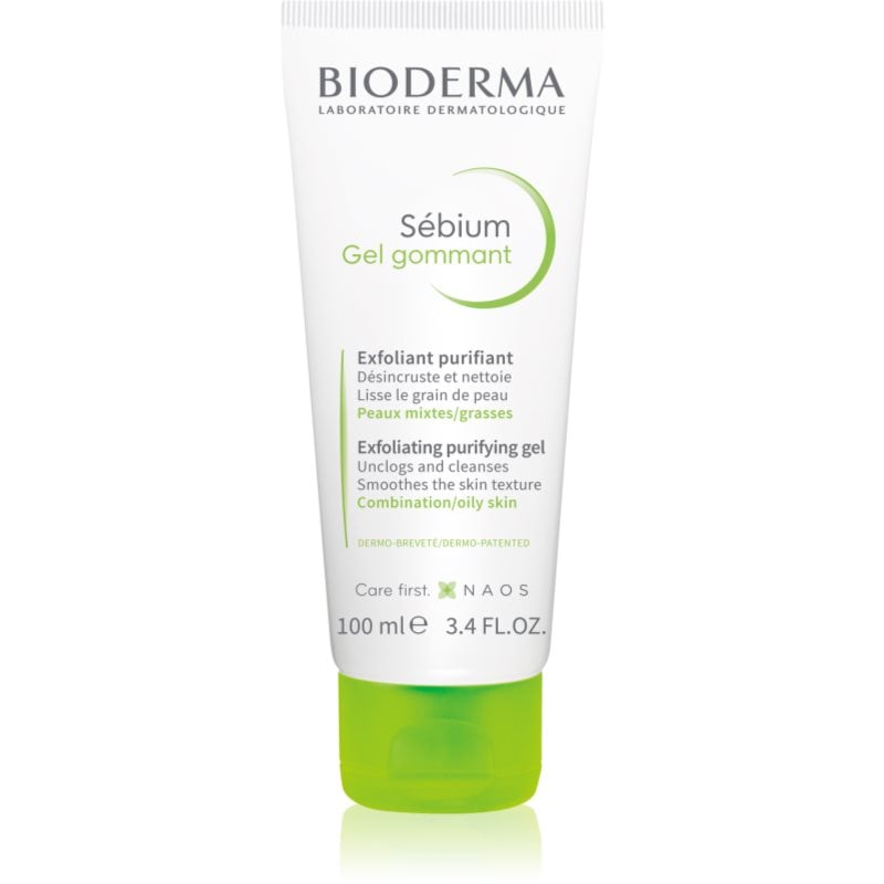 Bioderma Sébium Exfoliating Purifying Gel почистващ пилинг за смесена и мазна кожа