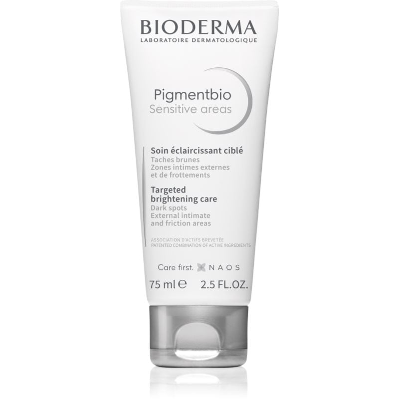 Bioderma Pigmentbio Sensitive Areas озаряващ крем за тяло Против тъмни петна