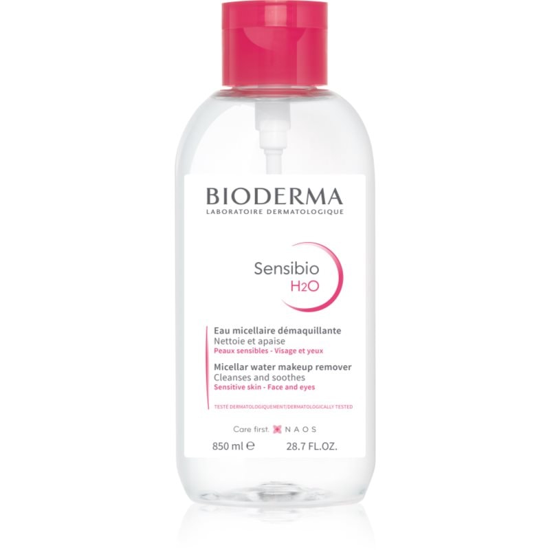 Bioderma Bioderma Sensibio H2O мицеларна вода за чувствителна кожа с дозатор - Унисекс парфюм 100мл - Сравни цени от 1 магазин с безплатна доставка
