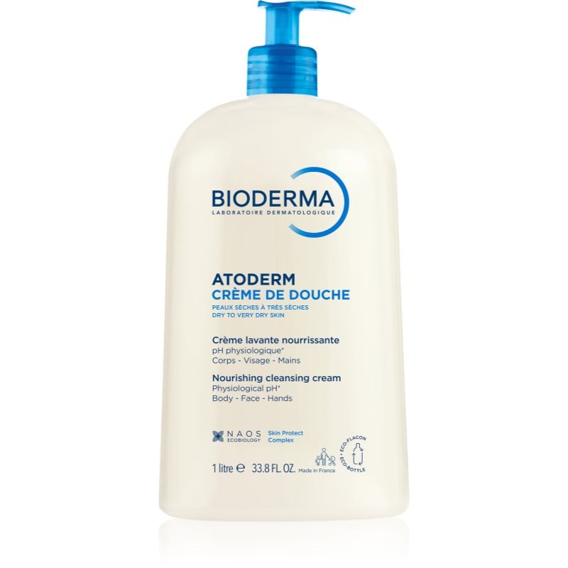 Bioderma Atoderm Shower Cream подхранващ душ крем за нормална към суха чувствителна кожа