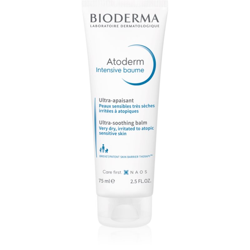 Bioderma Bioderma Atoderm Intensive Baume интензивно успокояващ балсам за много суха чуствителна и атопична кожа - Унисекс парфюм 75мл - Сравни цени от 1 магазин с безплатна доставка