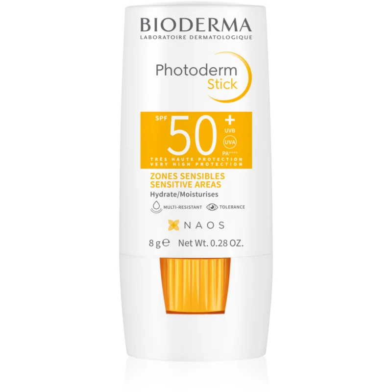 Bioderma Photoderm Stick стик за устни и чувствителни зони SPF 50+ - Грижа за лице - Сравни цени от 1 магазин с безплатна доставка