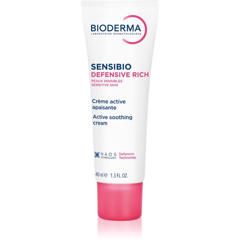 Bioderma Bioderma Sensibio Defensive Rich успокояващ крем - Унисекс парфюм 40мл - Сравни цени от 1 магазин с безплатна доставка