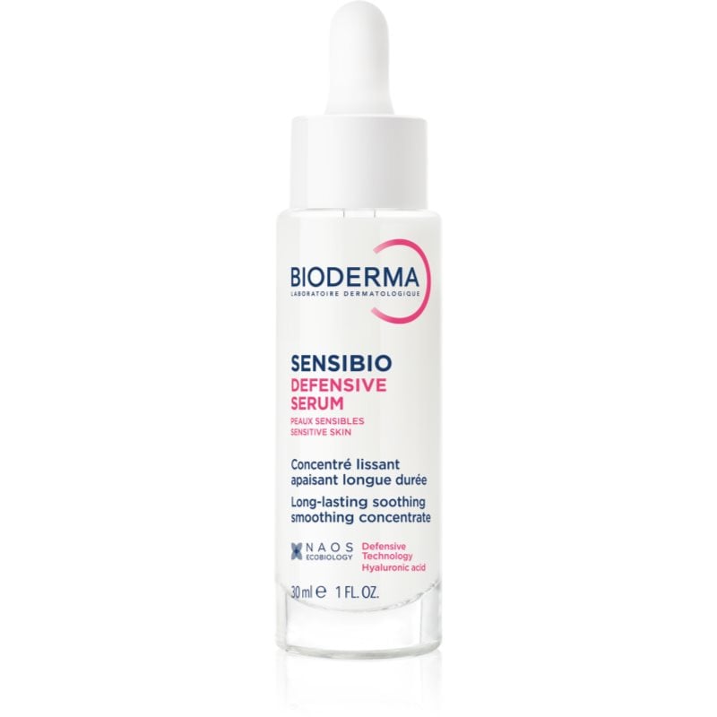 Bioderma Sensibio Defensive Serum серум против стареене на кожата за чувствителна кожа на лицето