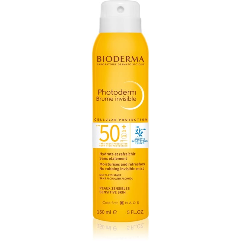 Bioderma Photoderm Brume Invisible мъгла за тен в спрей SPF 50+ - Грижа за тяло - Сравни цени от 1 магазин с безплатна доставка