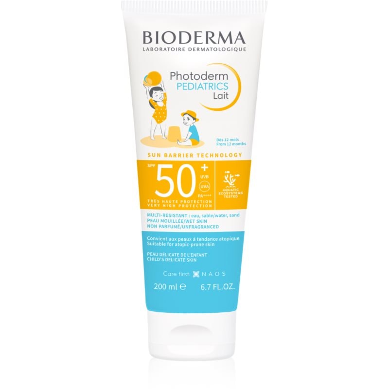 Bioderma Photoderm Pediatrics слънцезащитен крем за деца - Грижа за тяло - Сравни цени от 1 магазин с безплатна доставка