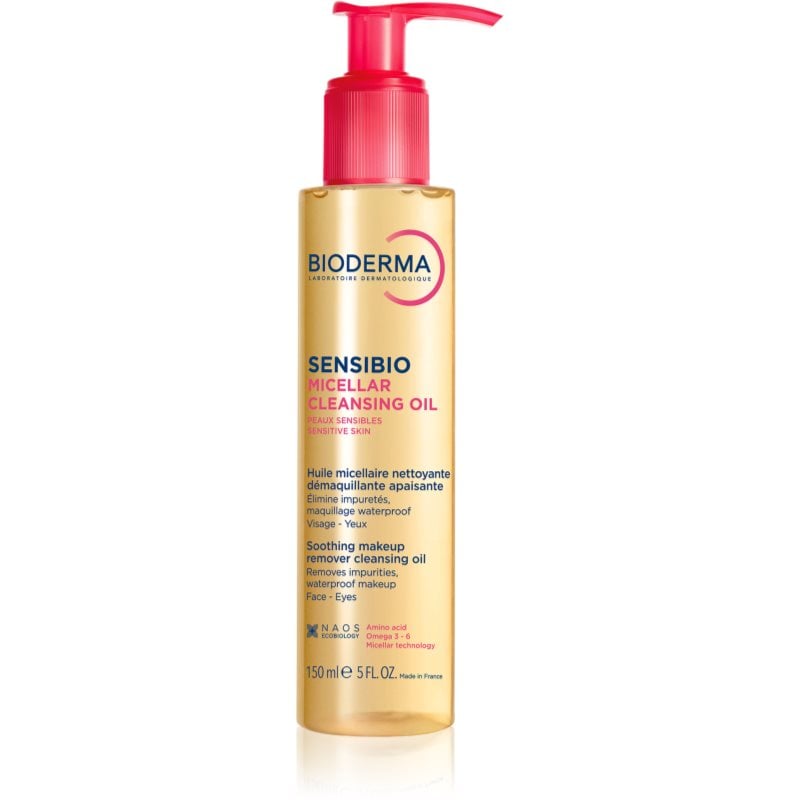 Bioderma Sensibio Micellar Cleansing Oil почистващо и премахващо грима масло