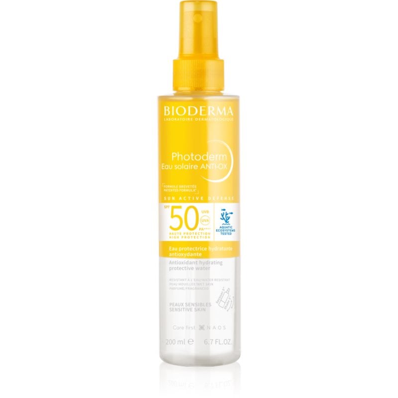 Bioderma Photoderm Eau solaire ANTI-OX слънцезащитен спрей SPF 50
