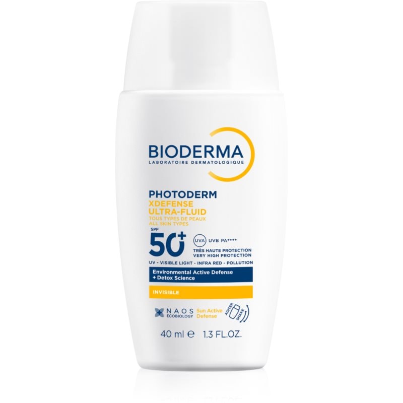 Bioderma Bioderma Photoderm XDefense Invisible защитен флуид SPF 50+ - Унисекс парфюм 40мл - Сравни цени от 1 магазин с безплатна доставка