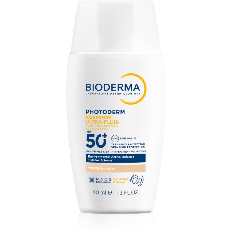 Bioderma Photoderm XDefense Tinted защитна тонирана течност за лице SPF 50+ - Грижа за лице - Сравни цени от 1 магазин с безплатна доставка