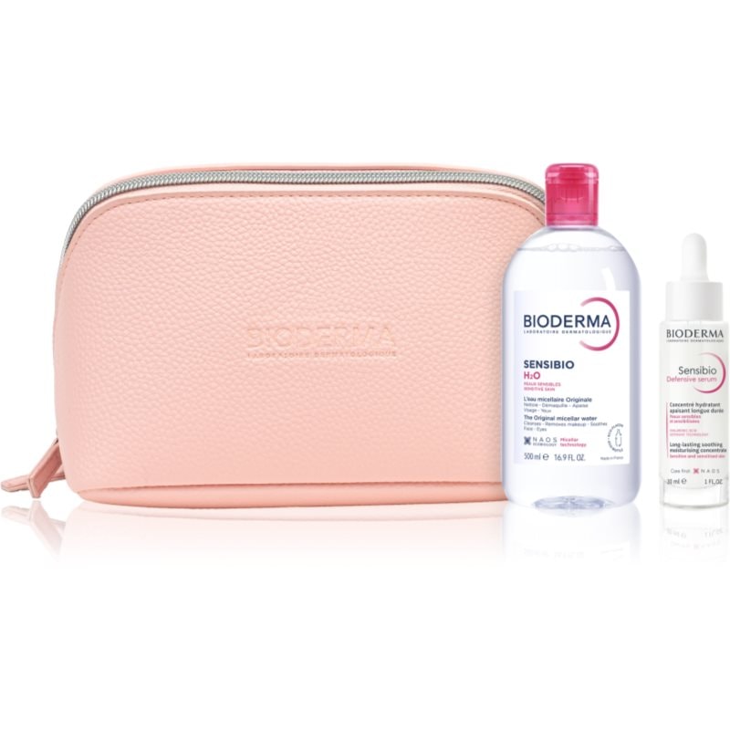 Bioderma Bioderma Sensibio Gift Set подаръчен комплект за чувствителна кожа на лицето - Унисекс парфюм - Сравни цени от 1 магазин с безплатна доставка