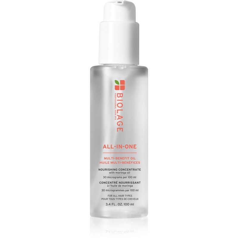 Biolage All In One Oil мултифункционално масло за блясък и мекота на косата - Грижа за коса - Сравни цени от 1 магазин с безплатна доставка