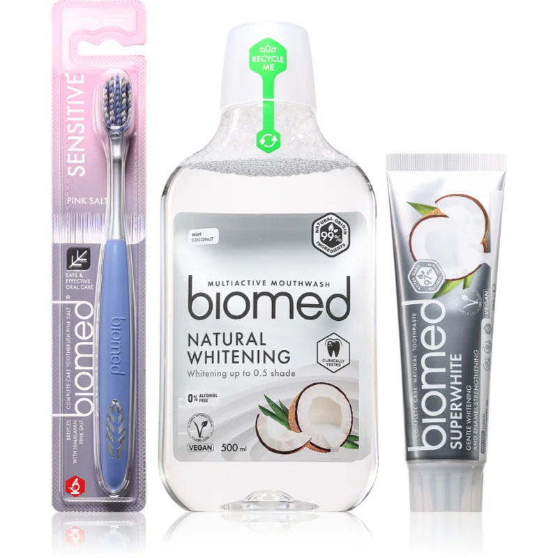 Biomed Superwhite Set комплект за избелване - Грижа за зъбите - Сравни цени от 1 магазин с безплатна доставка