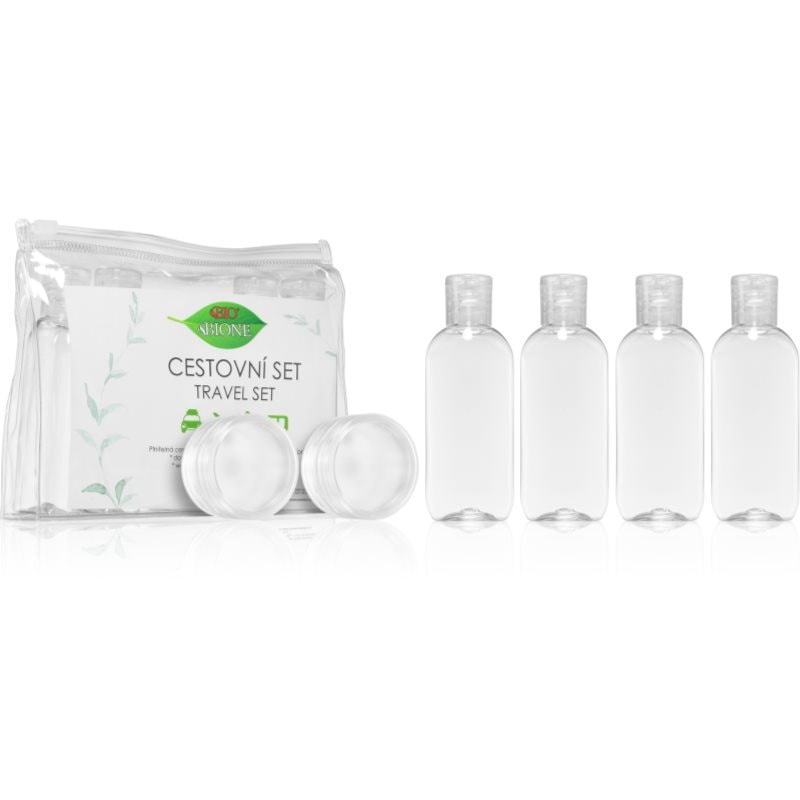 Bione Cosmetics Travel Set контейнери за пътуване за многократна употреба - Грижа за тяло - Сравни цени от 1 магазин с безплатна доставка