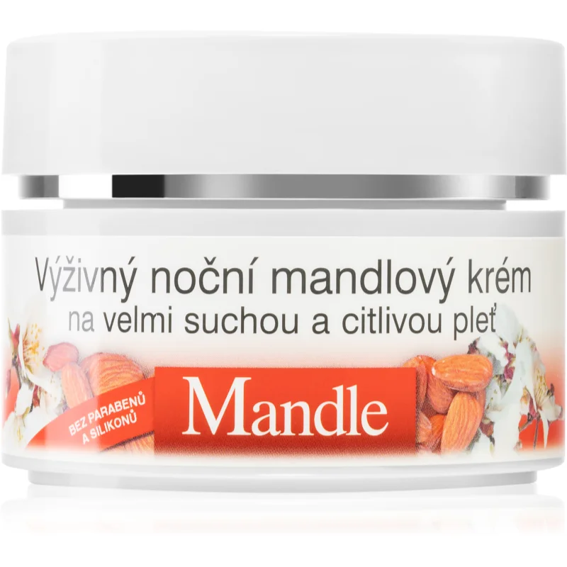 Bione Cosmetics Almonds подхранващ нощен крем за много суха и чувствителна кожа - Грижа за лице - Сравни цени от 1 магазин с безплатна доставка
