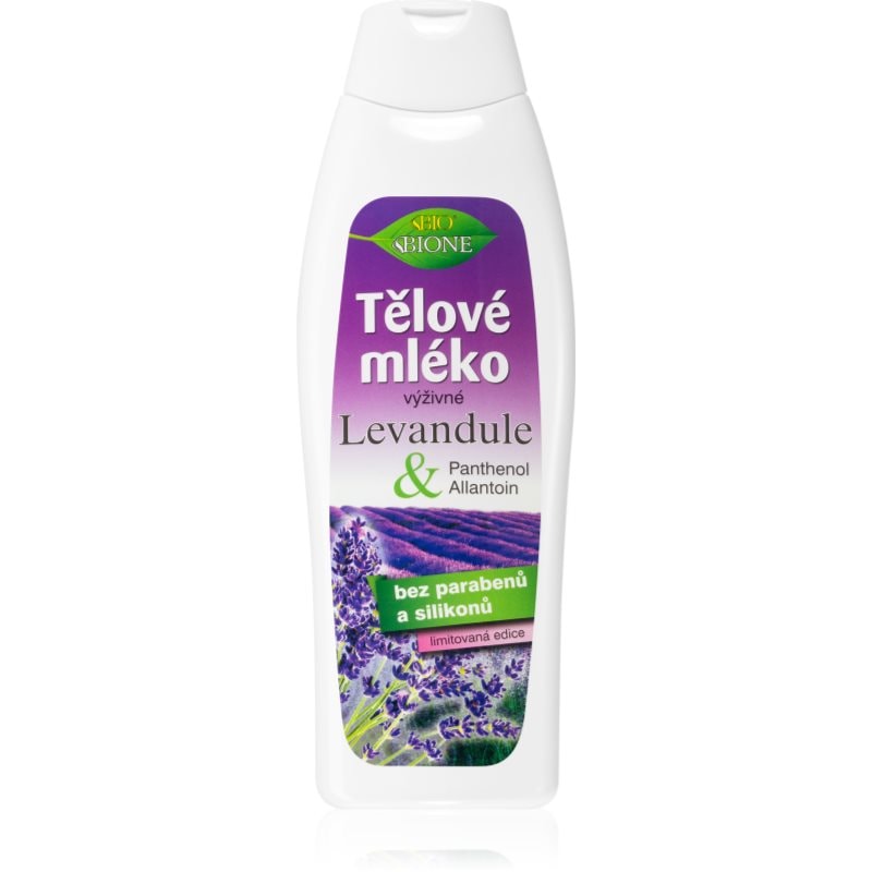 Bione Cosmetics Lavender подхранващ лосион за тяло - Грижа за тяло - Сравни цени от 1 магазин с безплатна доставка
