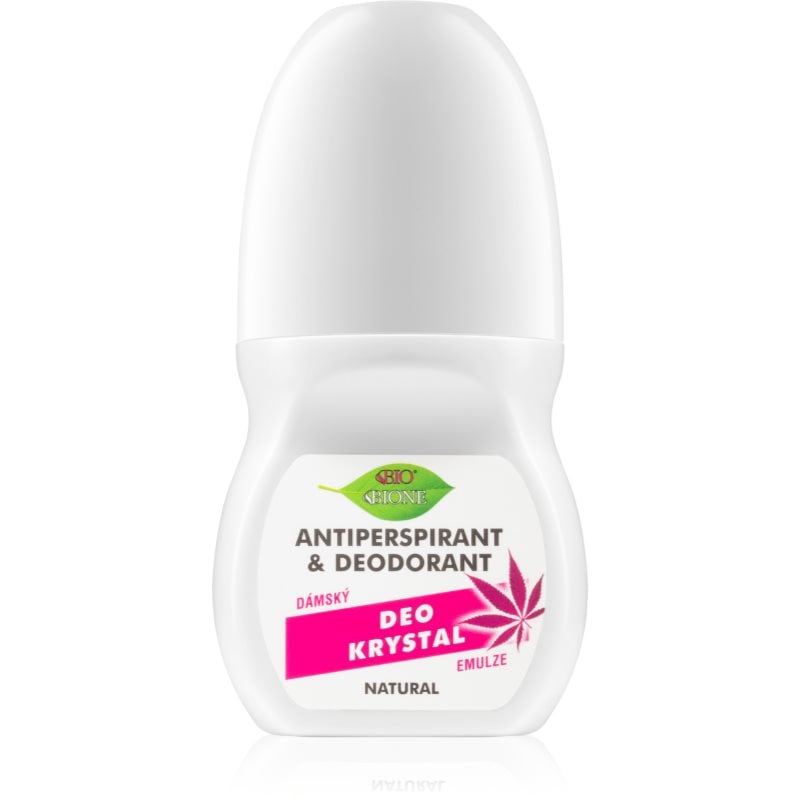 Bione Cosmetics Cannabis рол- он против изпотяване с аромат на рози