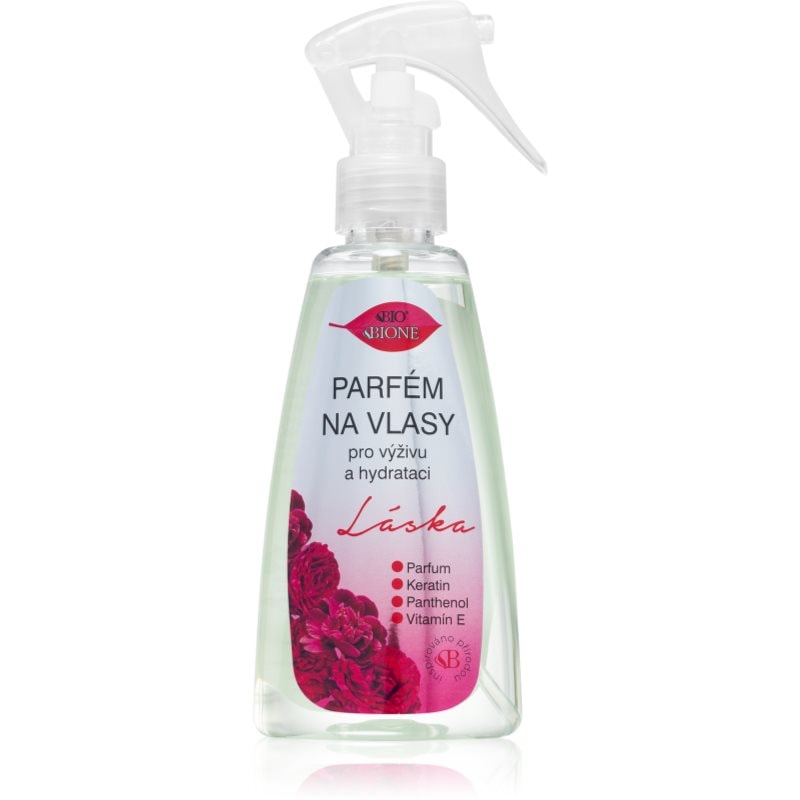 Bione Cosmetics Hair Perfume Love парфюм За коса - Грижа за коса - Сравни цени от 1 магазин с безплатна доставка