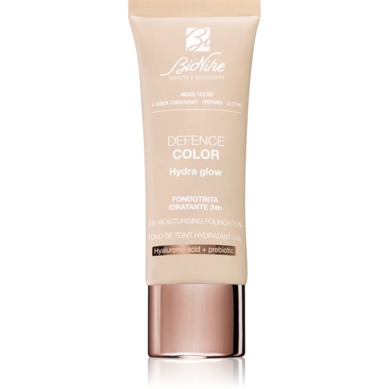 BioNike Color Hydra Glow хидратиращ фон дьо тен за дълготраен ефект - Грим - Сравни цени от 1 магазин с безплатна доставка