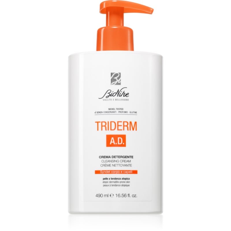 BioNike BioNike Triderm A. D. почистващ крем за атопична кожа - Унисекс парфюм 400мл - Сравни цени от 1 магазин с безплатна доставка
