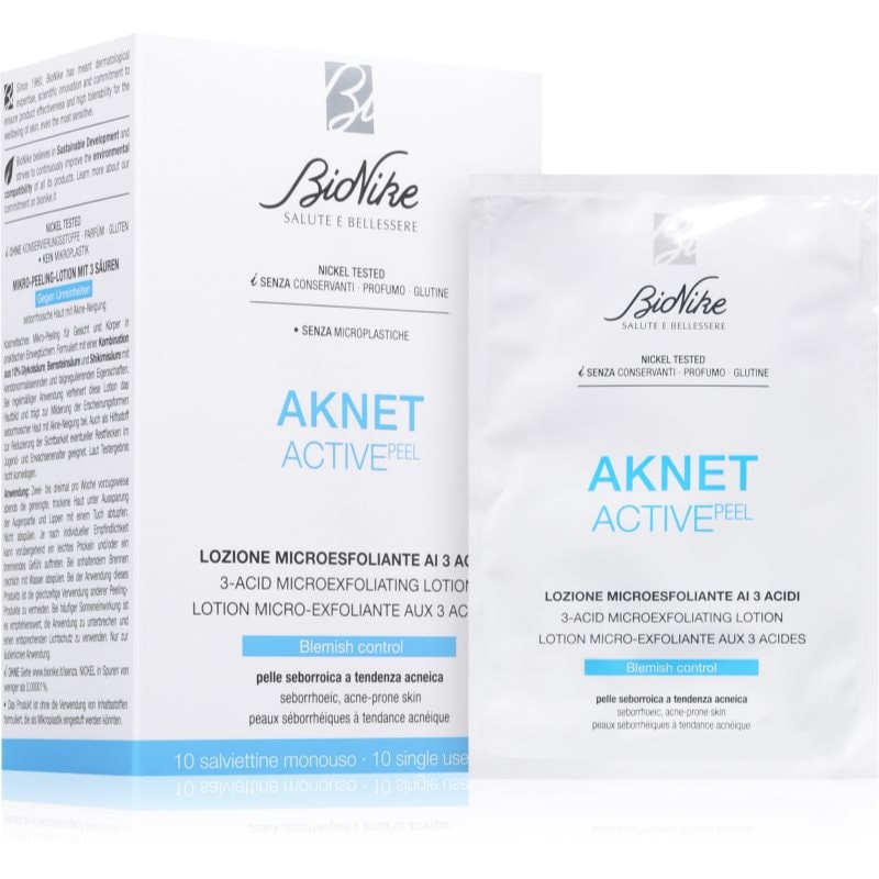 BioNike Aknet ACTIVEpeel ексфолиращи кръпички за лице - Грижа за лице - Сравни цени от 1 магазин с безплатна доставка
