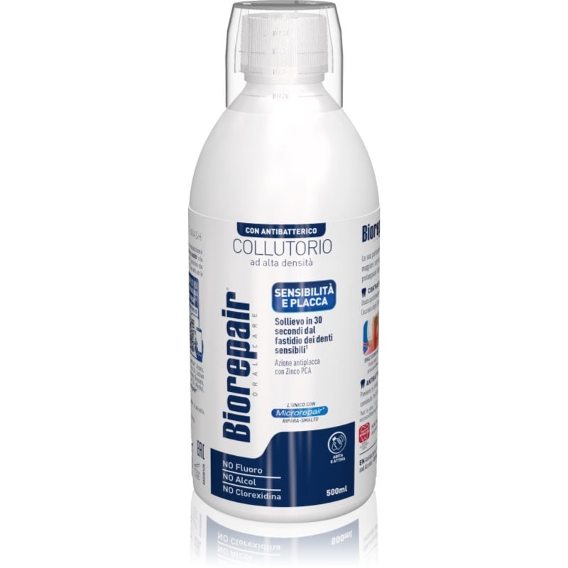 Biorepair Mouthwash 3 in 1 вода за уста против зъбна плака