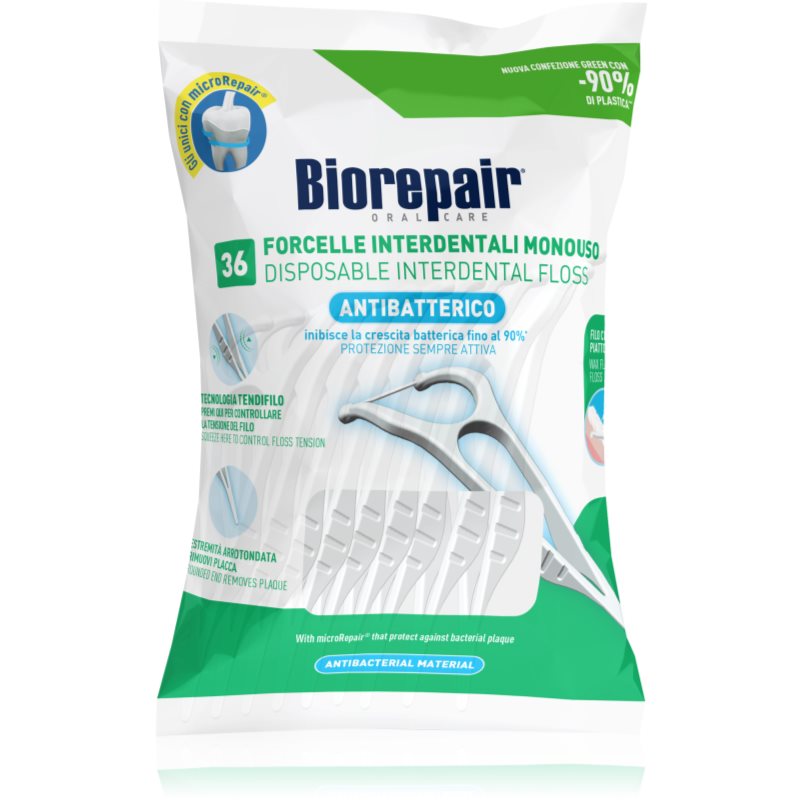 Biorepair Biorepair Oral Care Pro дръжка за конец за зъби еднократен 36 бр. - Унисекс парфюм - Сравни цени от 1 магазин с безплатна доставка