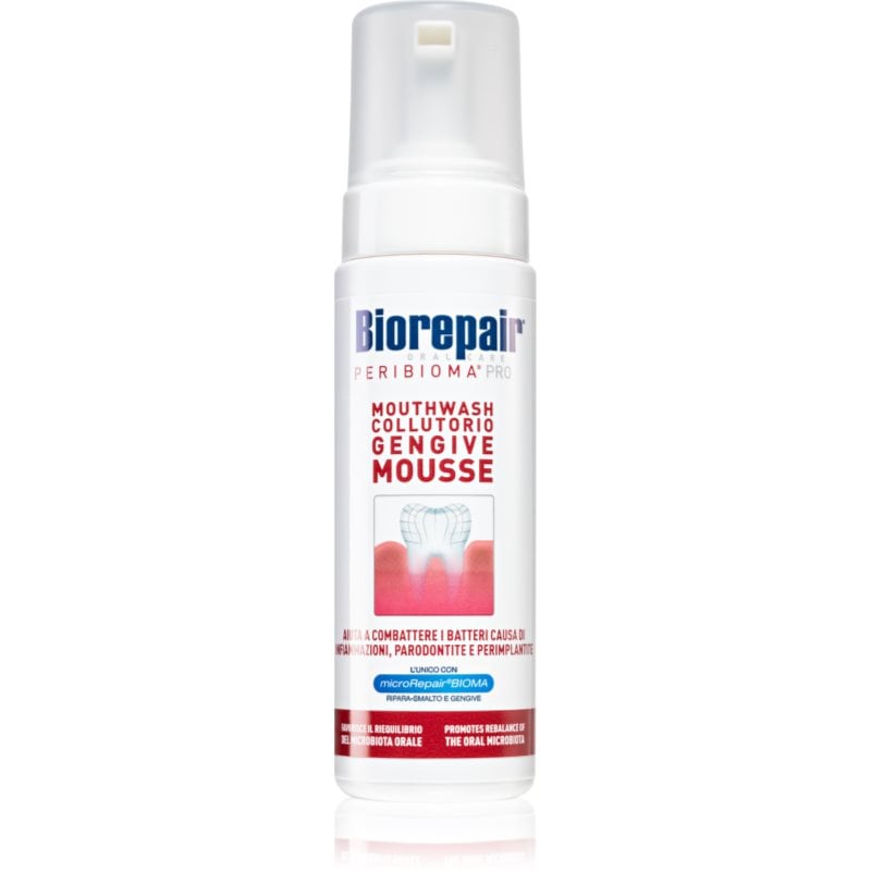Biorepair Peribioma Mousse Mouthwash вода за уста