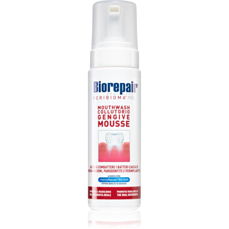 Biorepair Biorepair Peribioma Mousse Mouthwash вода за уста - Унисекс парфюм 200мл - Сравни цени от 1 магазин с безплатна доставка