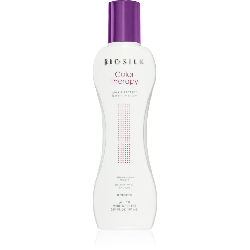 Biosilk Color Therapy Lock & Protect грижа без отмиване за ядисана коса - Грижа за коса - Сравни цени от 1 магазин с безплатна доставка