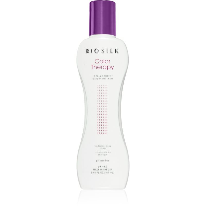 Biosilk Color Therapy Lock & Protect грижа без отмиване за ядисана коса - Грижа за коса - Сравни цени от 1 магазин с безплатна доставка
